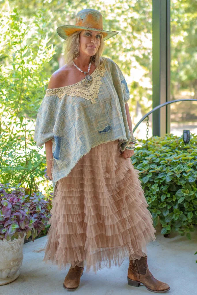 Jaded Gypsy Pleated Together Tunic main image 1