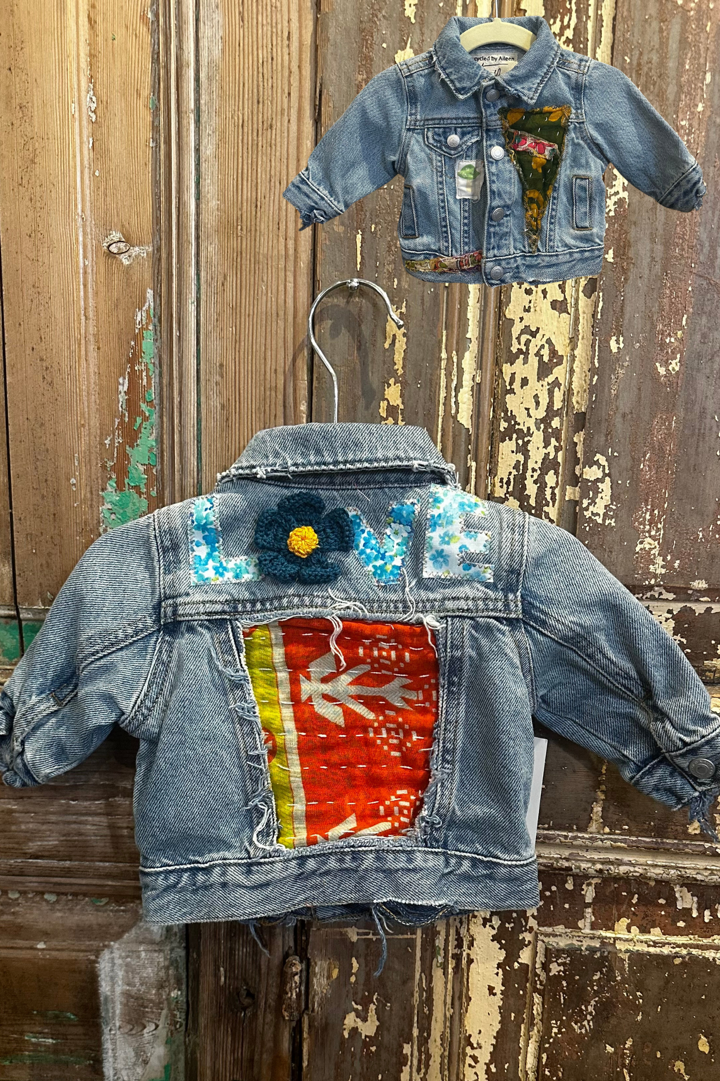0-3m Love Denim Jacket
