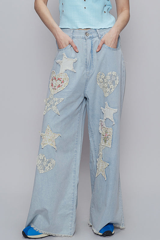 Stars and Hearts Denim
