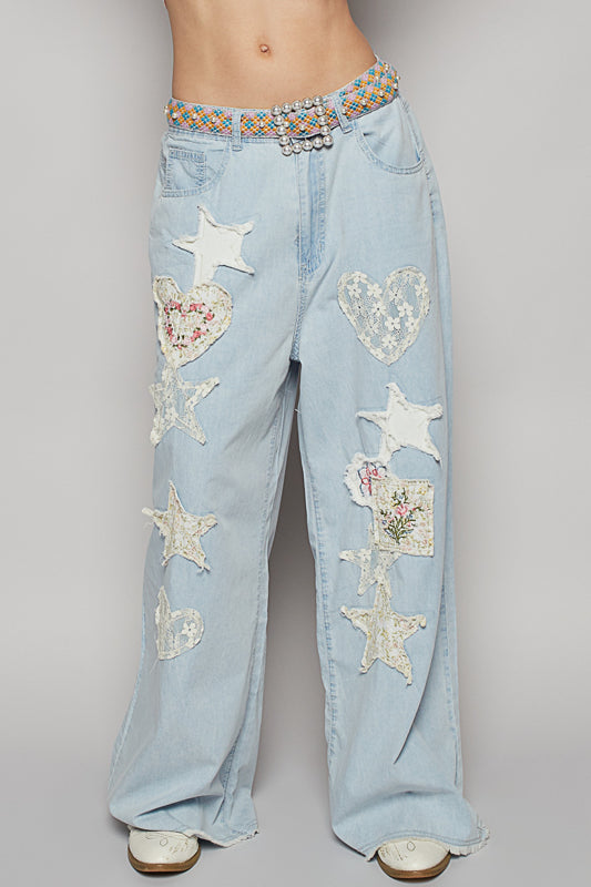 Stars and Hearts Denim