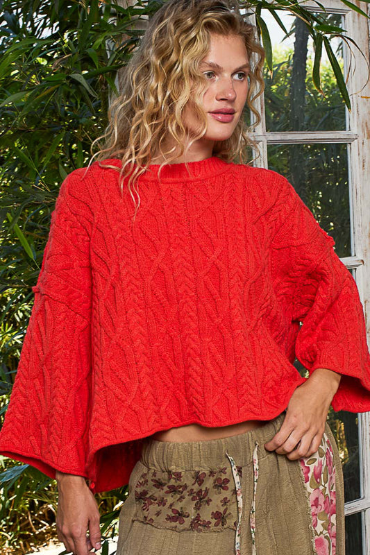 Coral Sweater