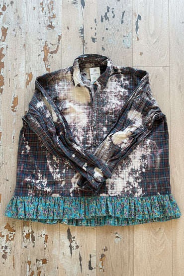 2XL Ruffled Flannel