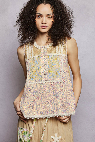 Open V Back Lace