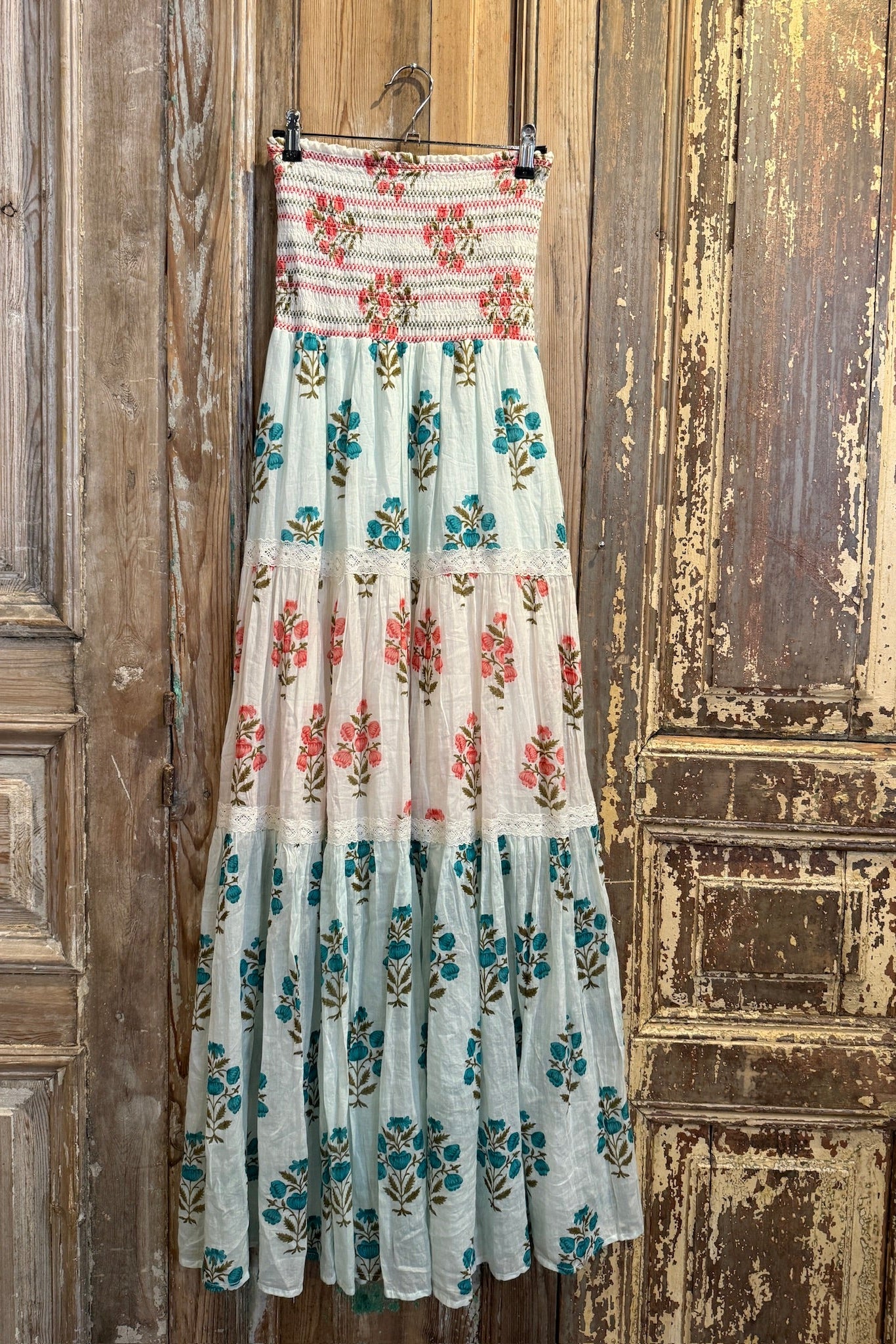 Layered Floral Maxi