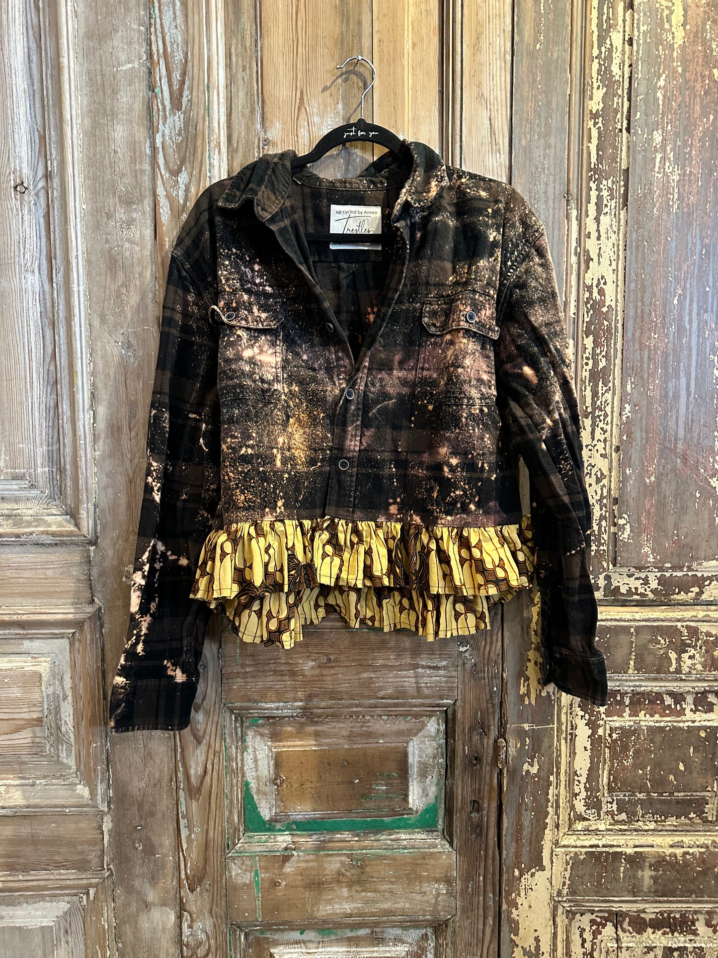 Large Heavy Weight Ruffled Flannel