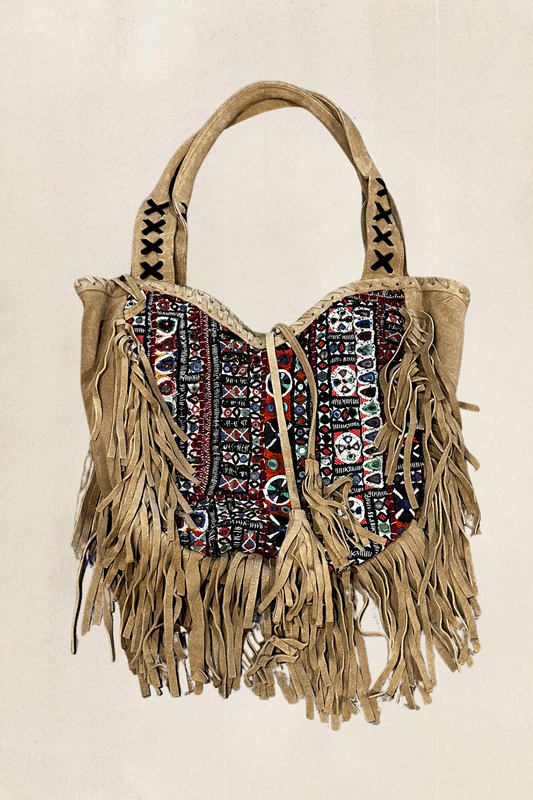 Boho Fringe Tote