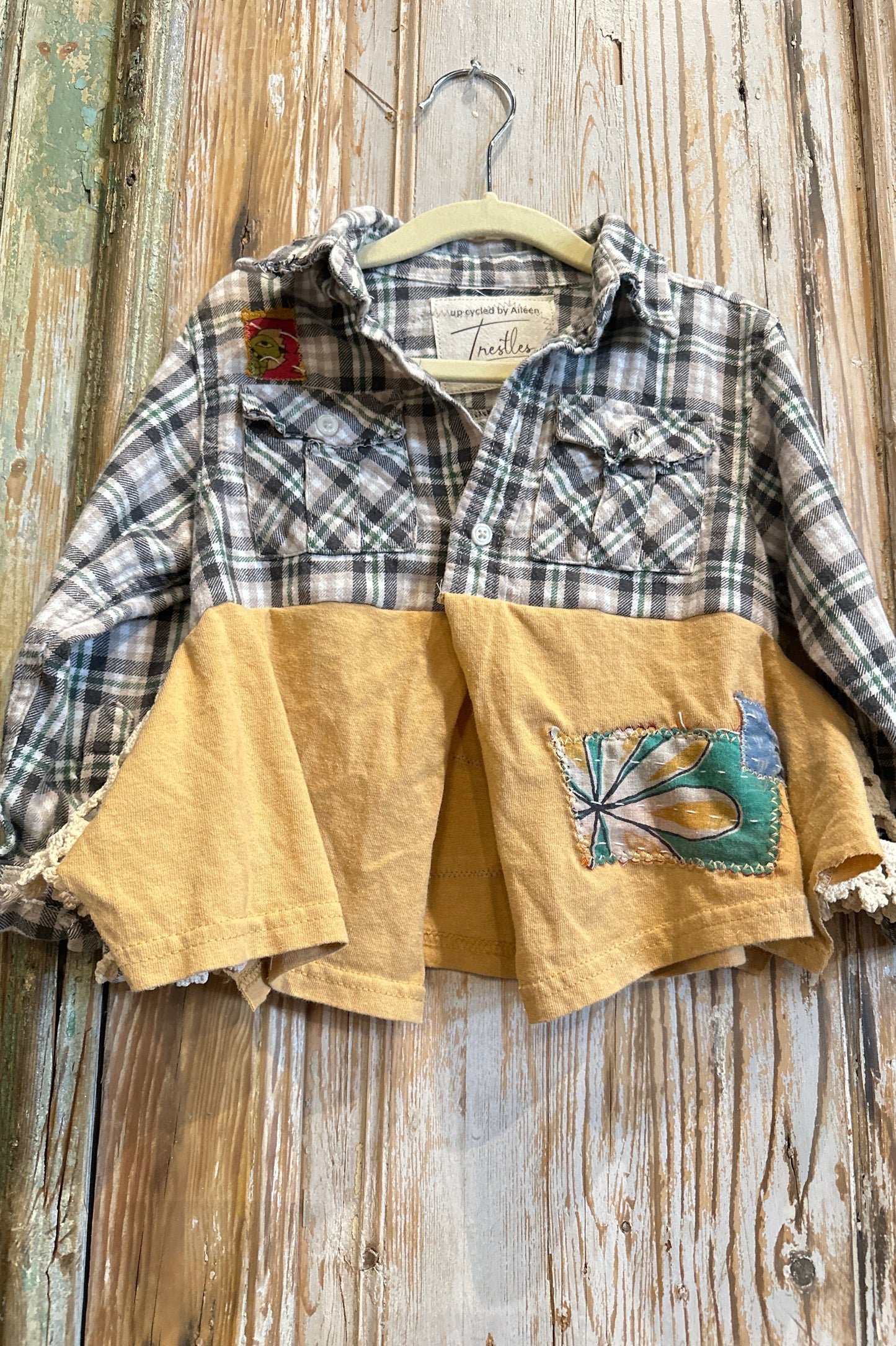3T Mustard Sleeve Tunic-10086