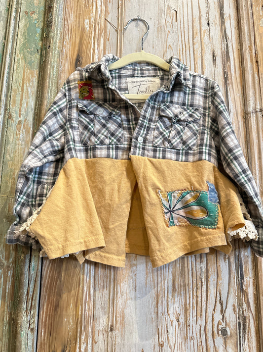 3T Mustard Sleeve Tunic-10086