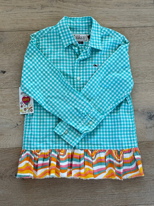 5T Ruffled Plaid