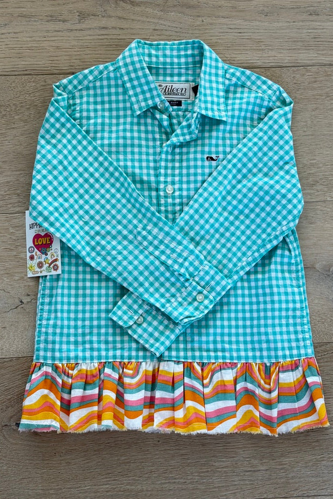 5T Ruffled Plaid