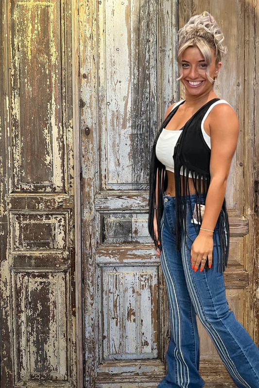 Fringed Vest