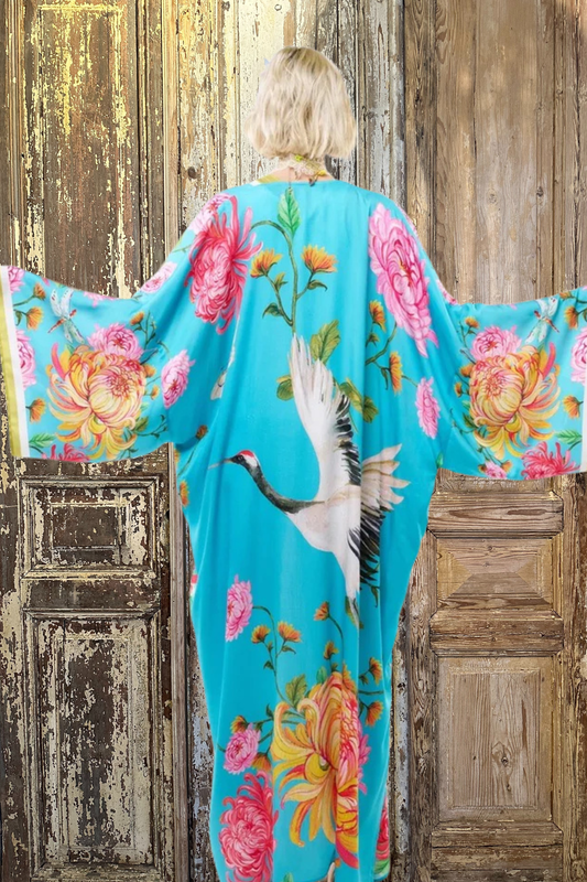 Legend of the Crane Kimono-9680