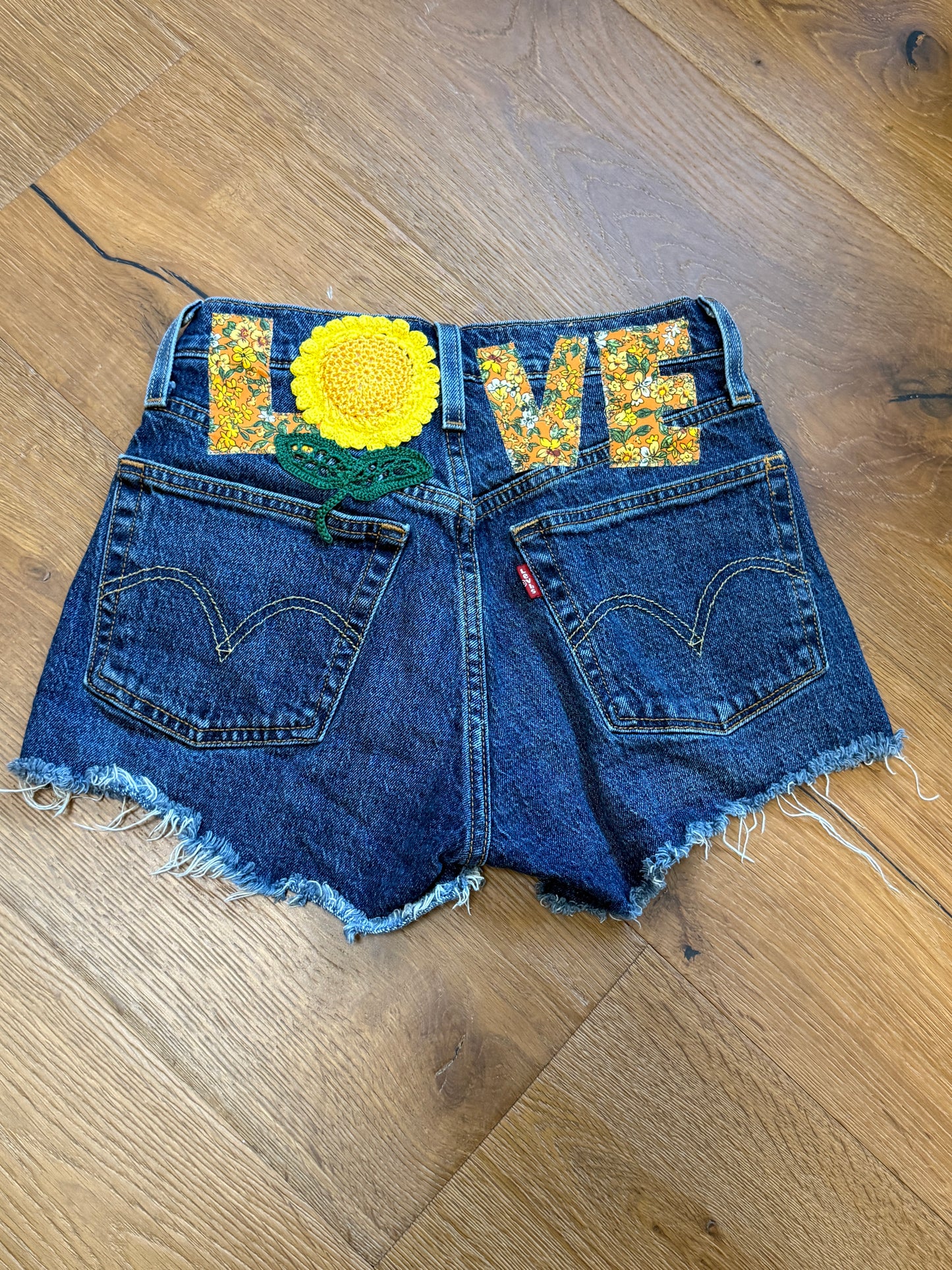 Size 24 Love Shorts