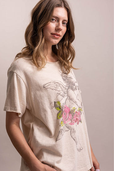 Cherub & Rose Tee