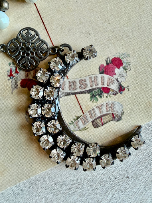 Shimmer Moon Necklace