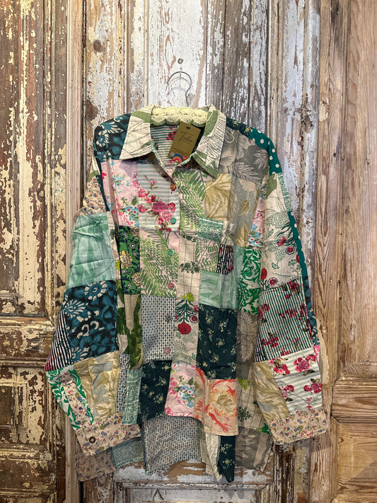 Patchwork Dreams Top JG-66A