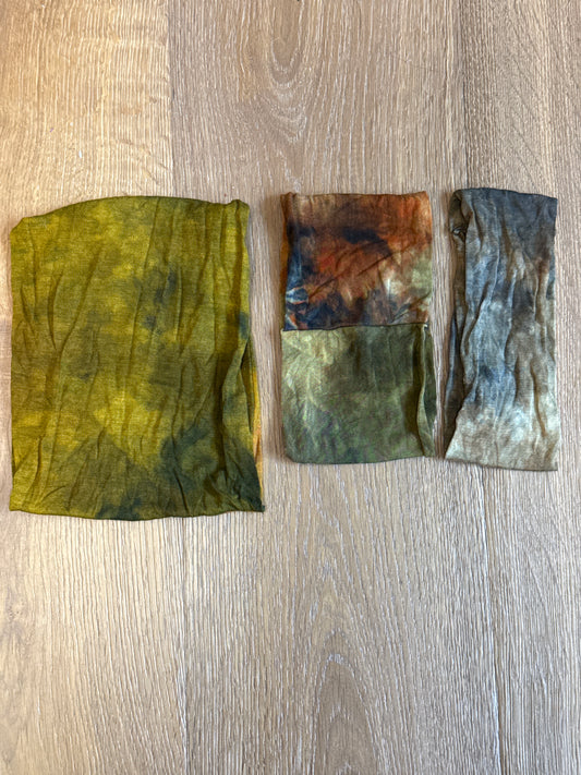 Hand Dyed Head/Hat Bands