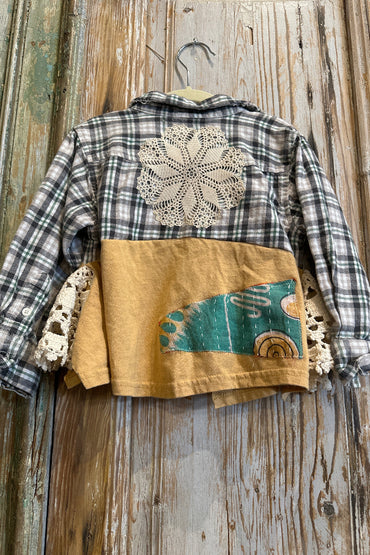 3T Mustard Sleeve Tunic-10086