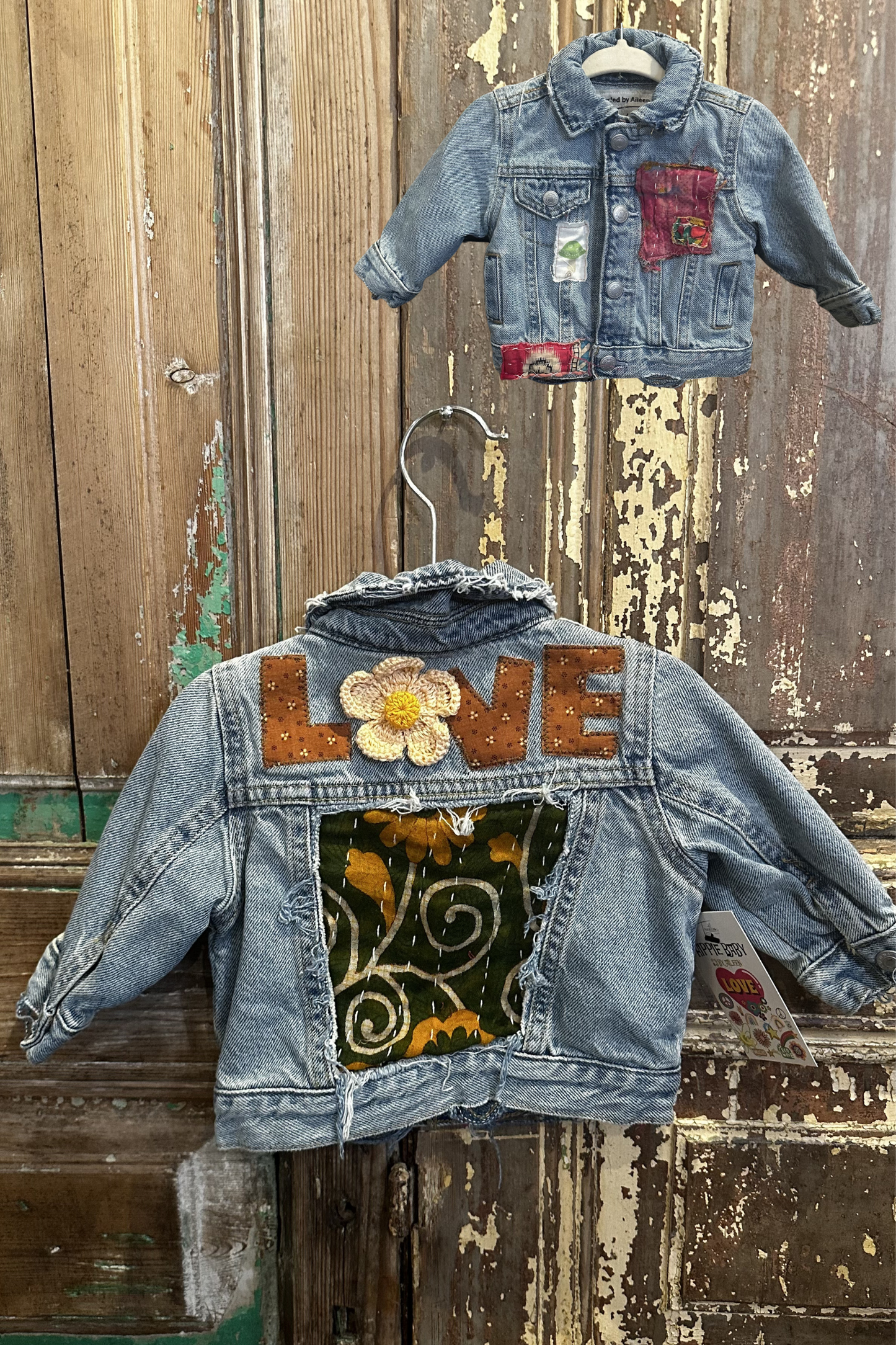 3-6m Love Denim Jacket