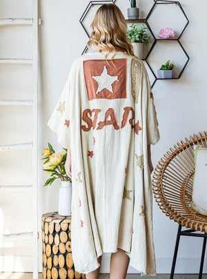 Super Star Washed Duster