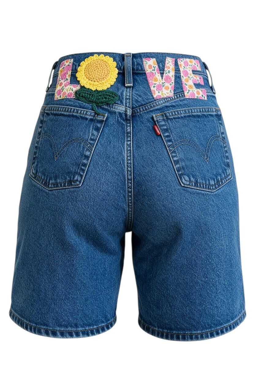 Size 27 Love Shorts