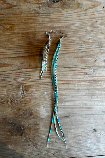 Long Feather Earring