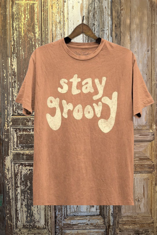 Stay Groovy Tee