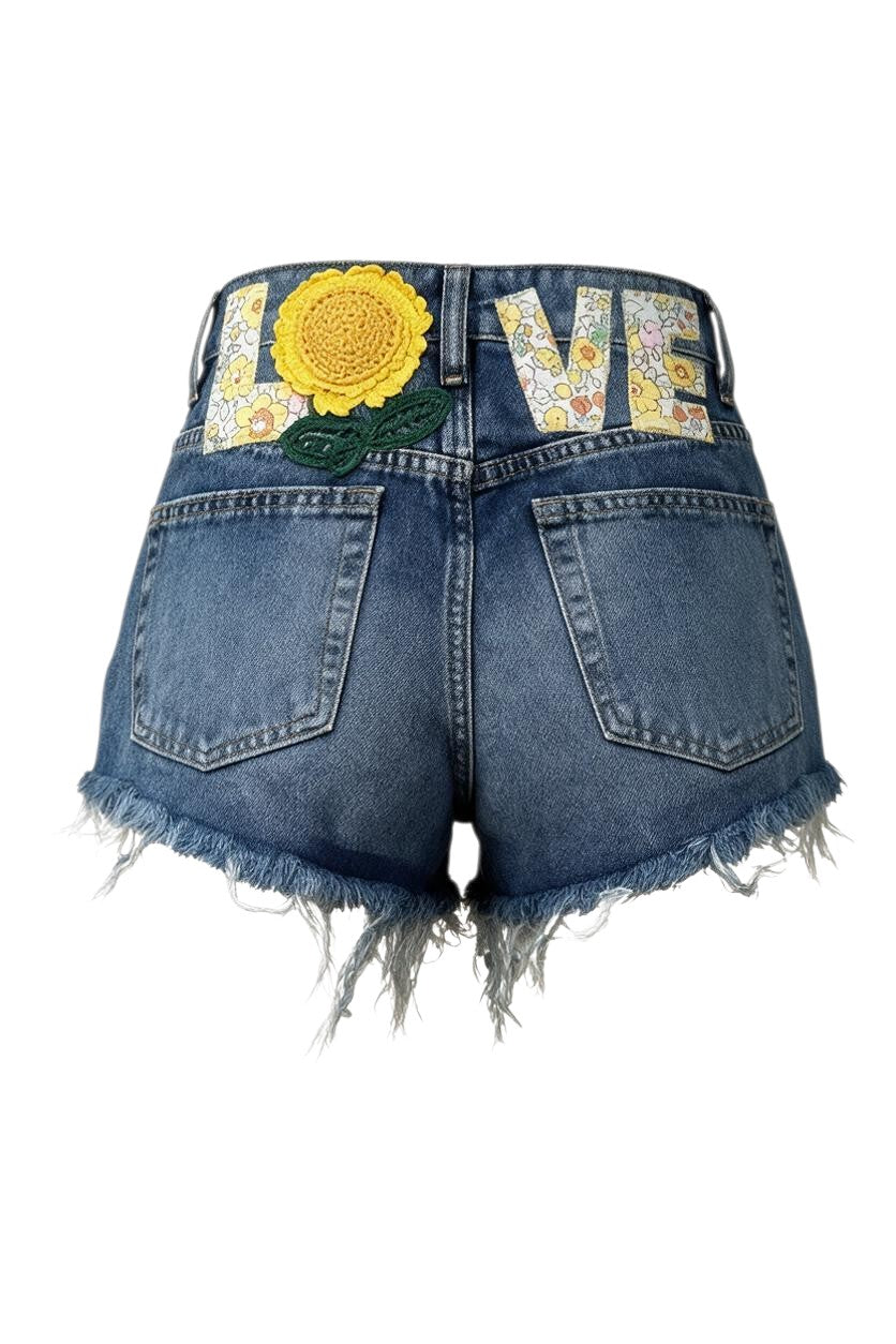 Size 24 Love Shorts