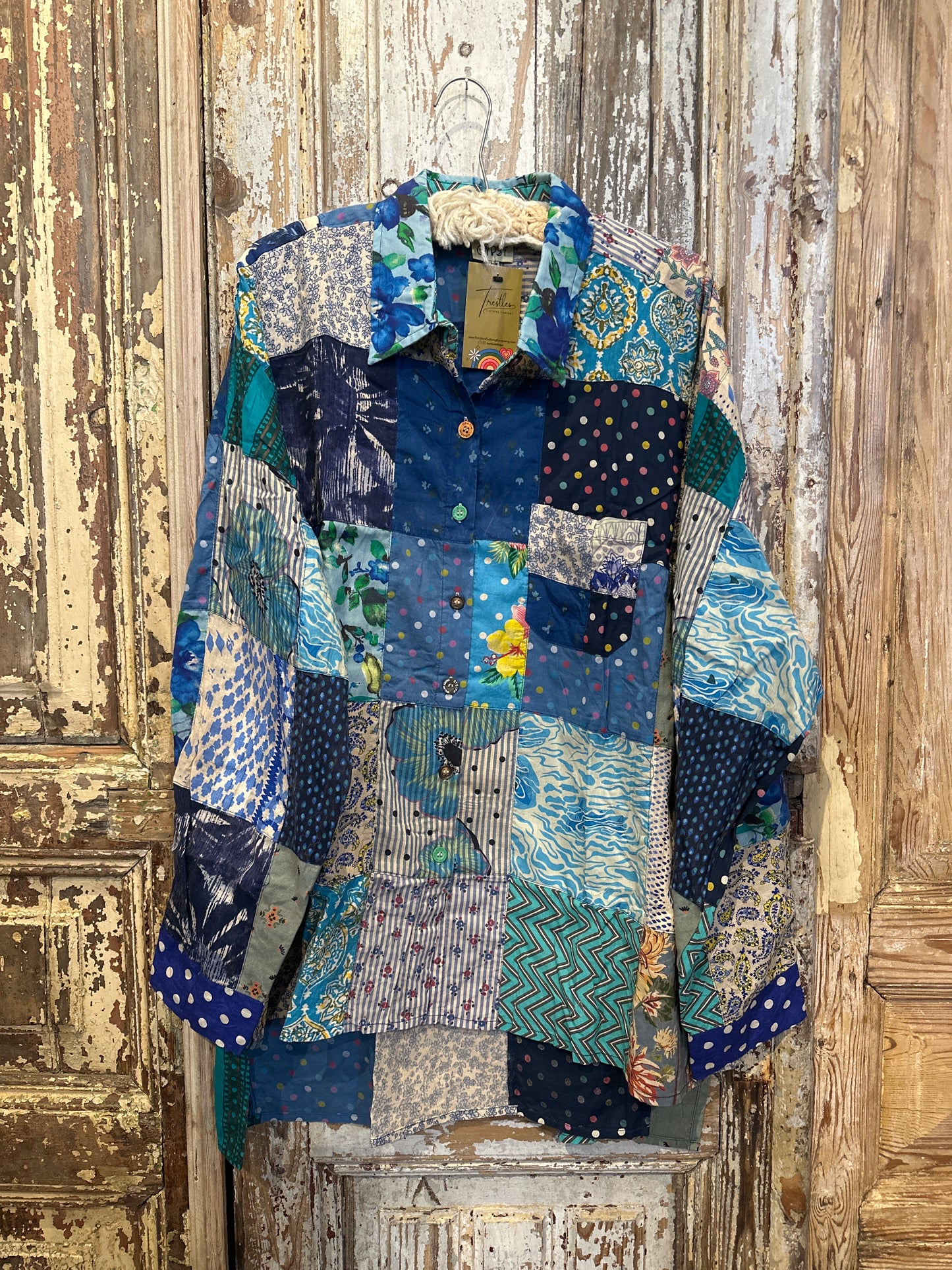 Patchwork Dreams Top JG-66A