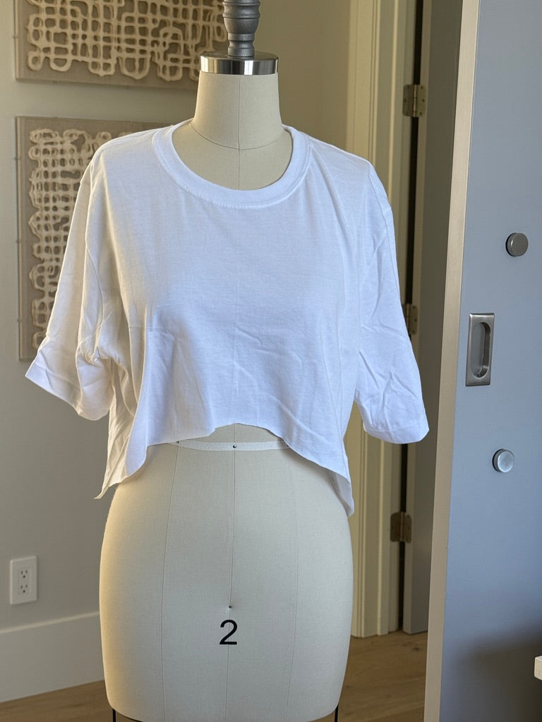 Up Cycled Crochet Tee