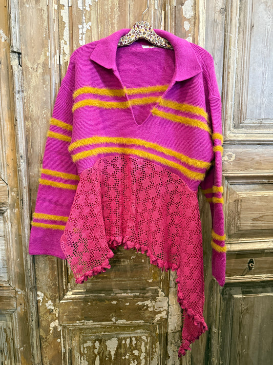 Up Cycled Alison Sweater