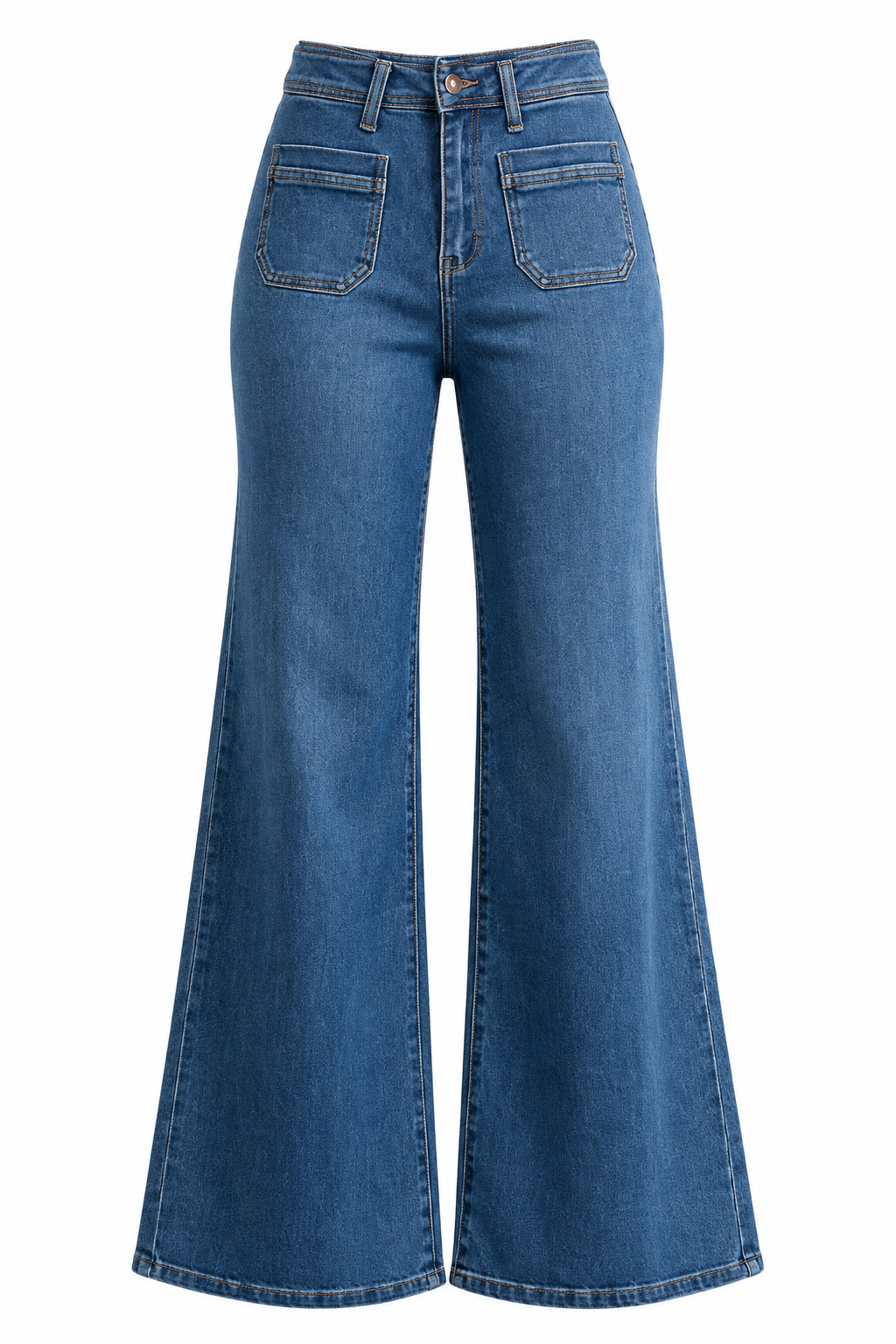 Stretchy Front Pocket Jeans