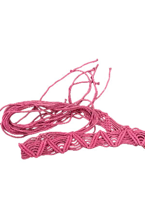 Dyed Macrame Belt-9977