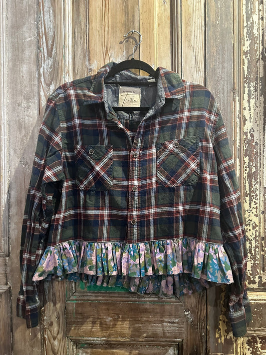 Medium Ruffled Flannel