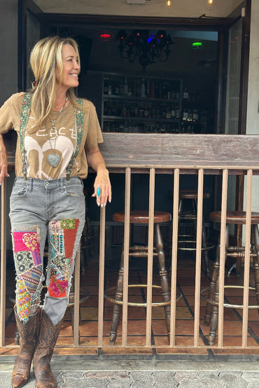 Moon Dance Tee-Peace & Love