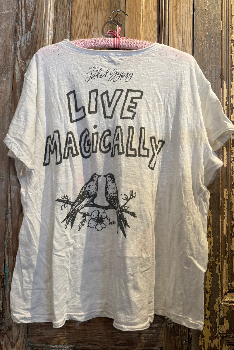 Worn and Weathered Tee - Fairy