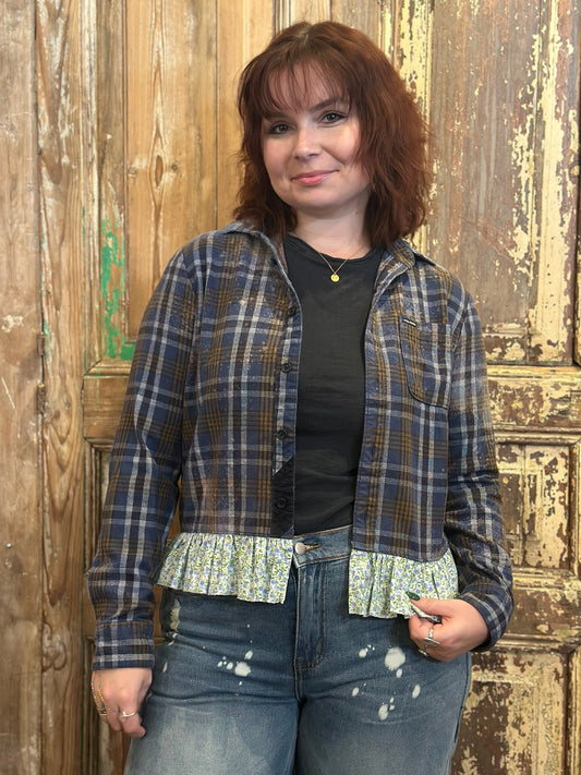 Medium Ruffled Flannel