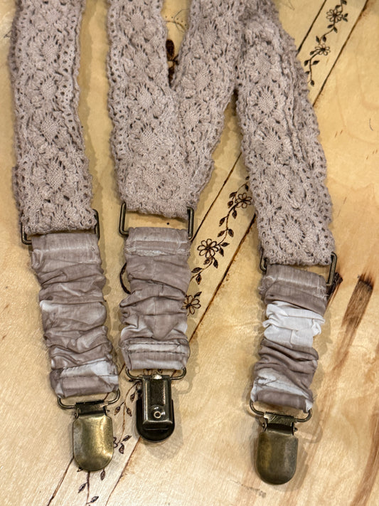 Lace Gypsy Suspenders