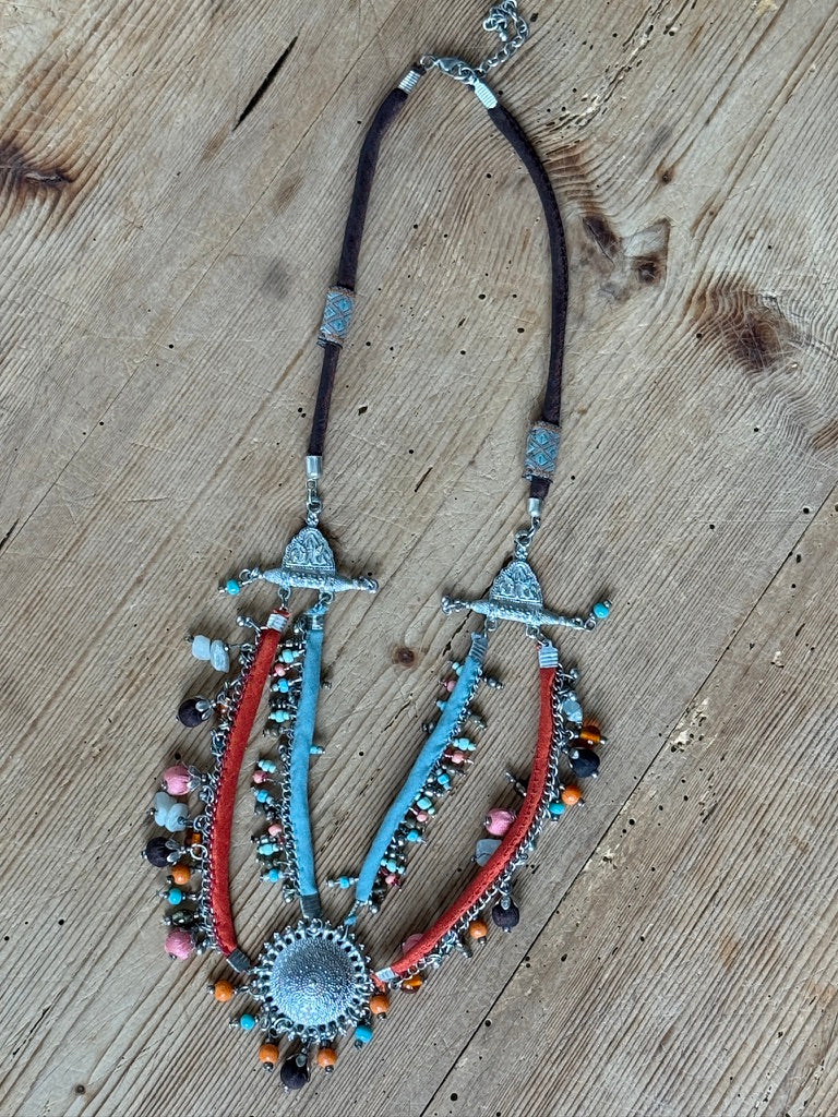 Orange & Green Circle