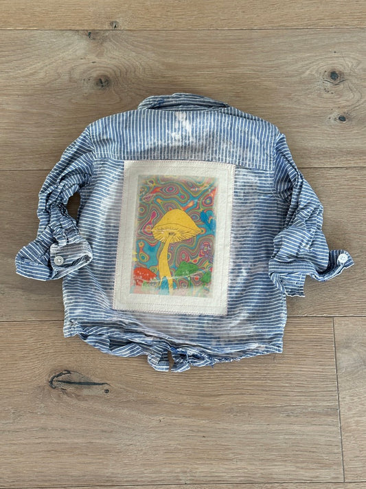 Up Cycled Kids Mermaid Shirts