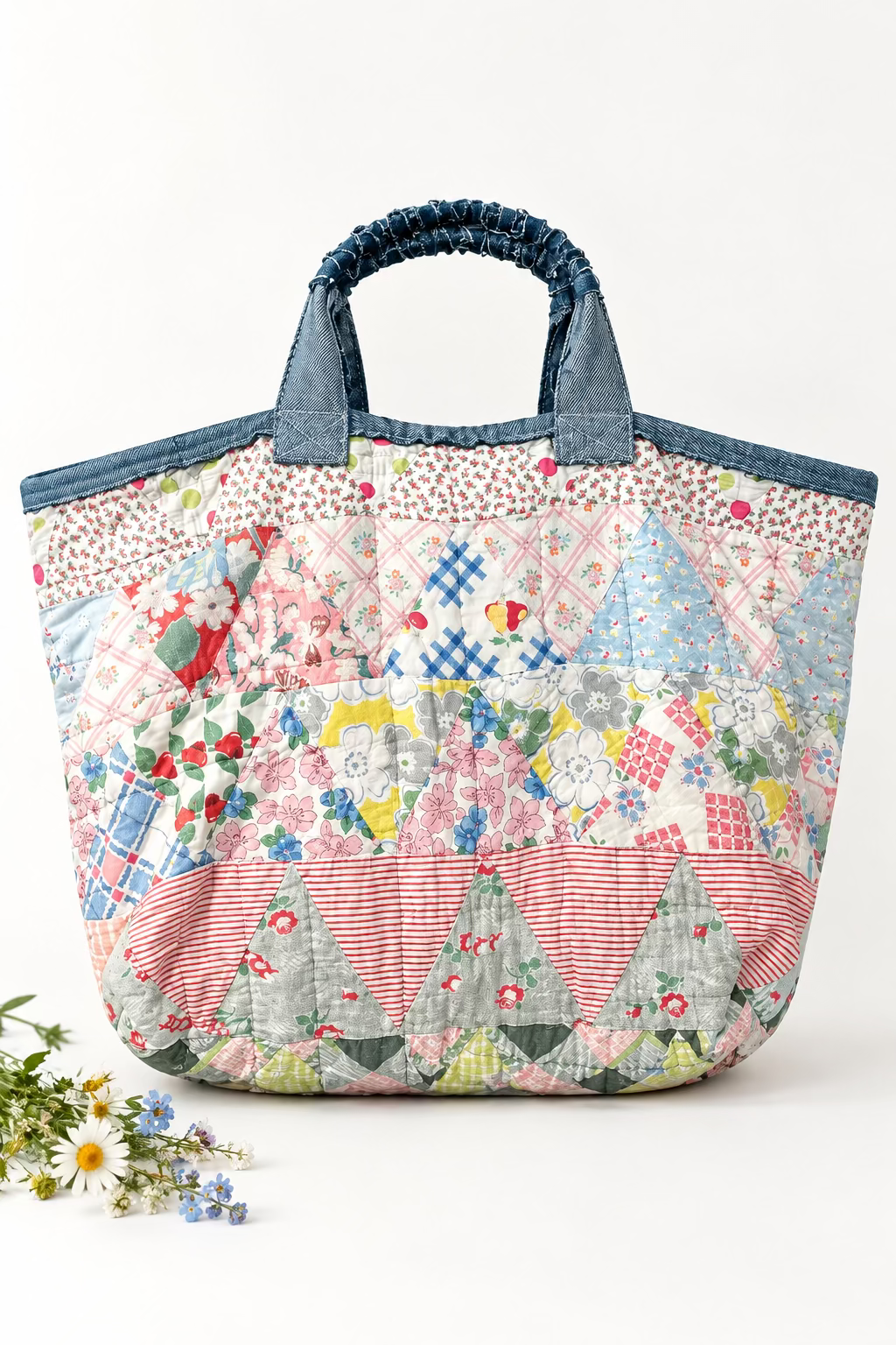 Up Cycled Quilt Bag