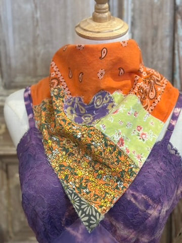 Up Cycled Kantha Bandanas