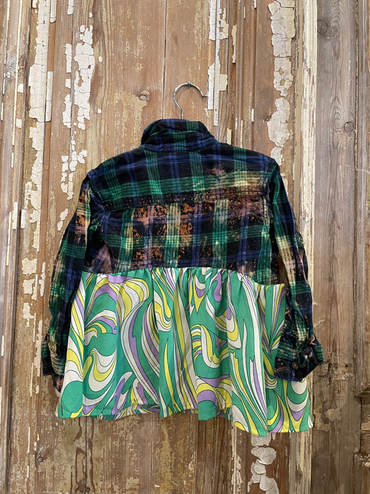 3T Ruffled Flannel