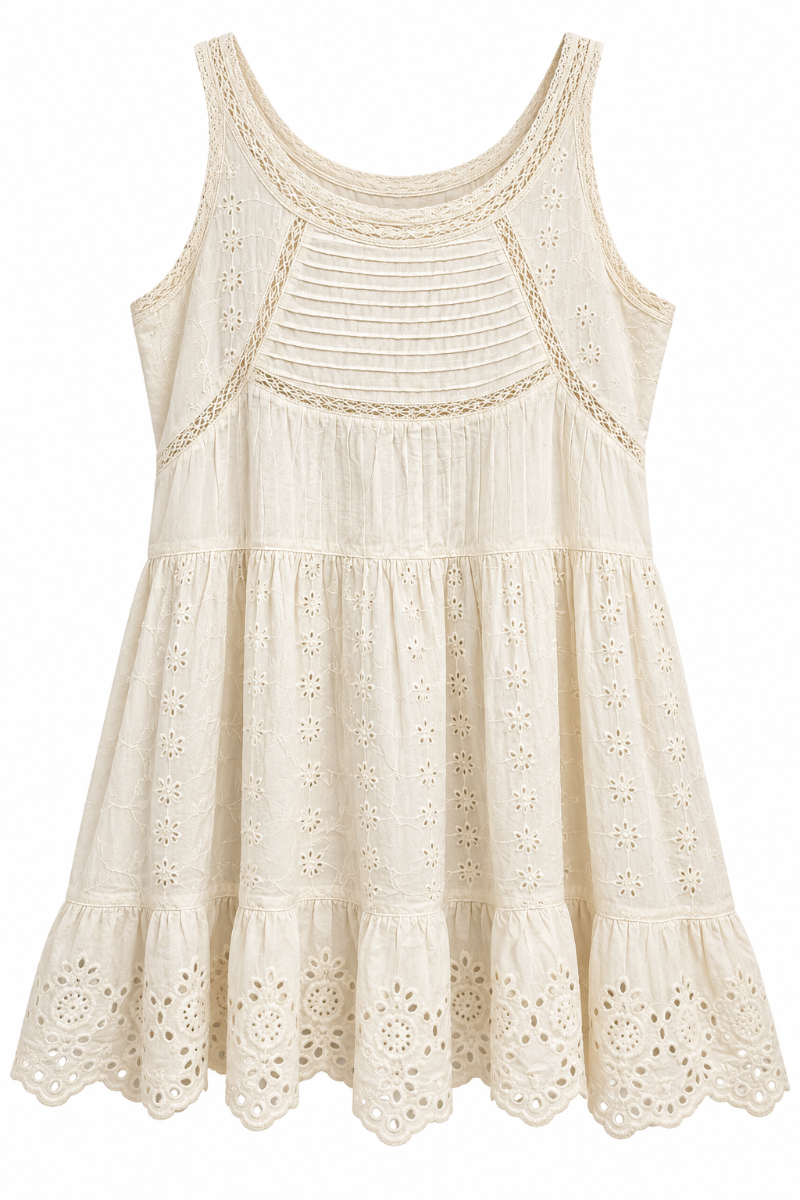 Lace & Shiffle Top
