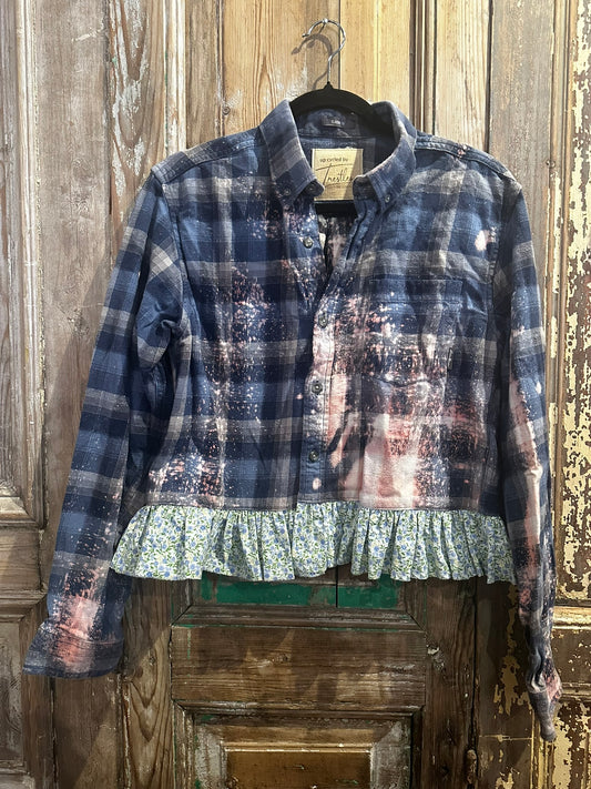 Small Ruffled Flannel