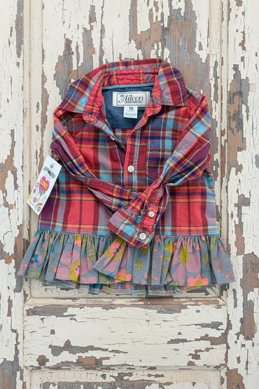 18m Ruffled Flannel