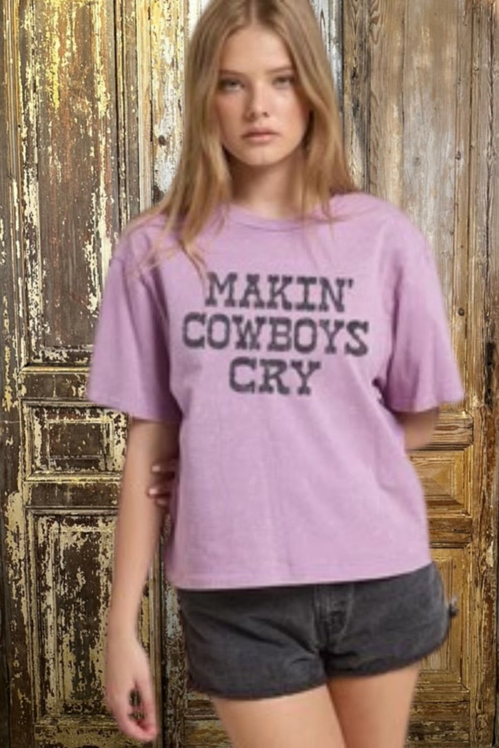Makin Cowboys Cry