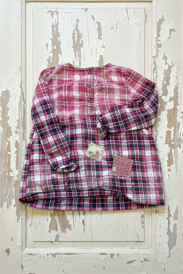 3T Quilted Heart Girl Top