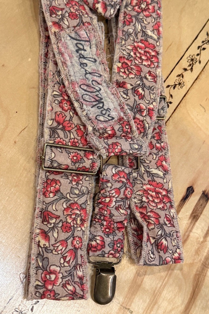 Quilted Gypsy Suspenders