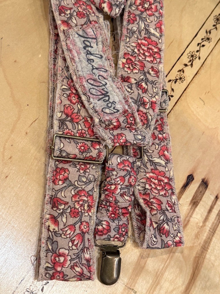 Quilted Gypsy Suspenders